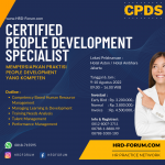 Certified People Development Specialist - CPDS