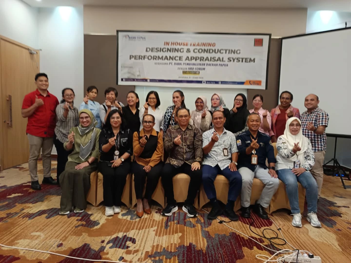 Bank Papua, Jayapura — Inhouse Training Performance Appraisal